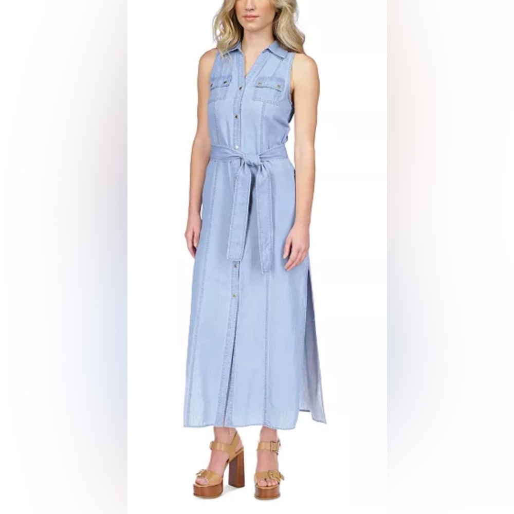 Michael Kors
Women's Sleeveless Maxi Shirtdress